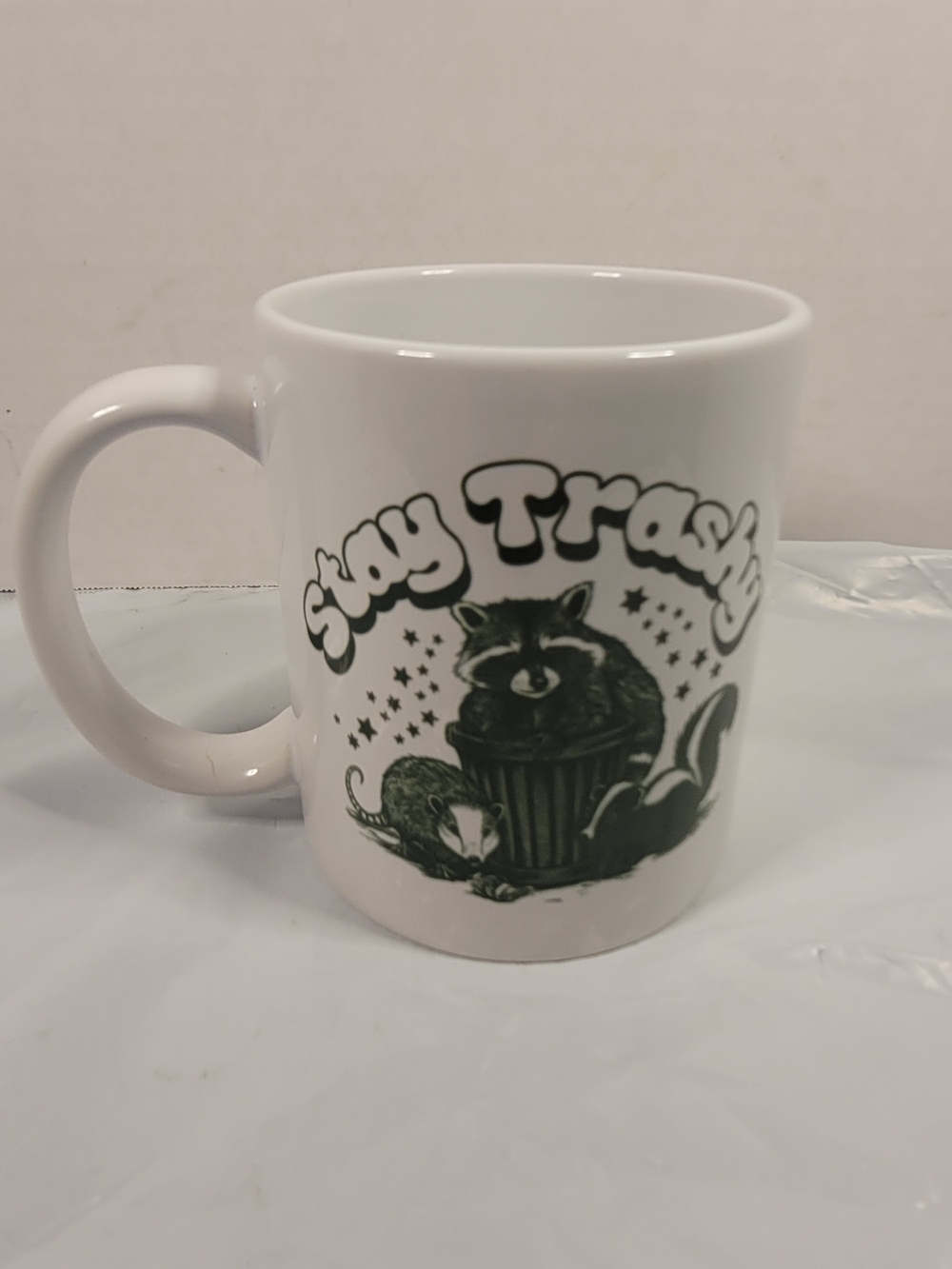 Stay Trashy Raccoon Coffee Tea Mug (U)